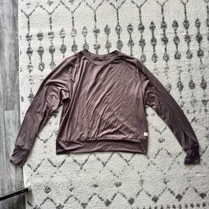 Vuori Purple Long Sleeve Shirt